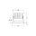 Brumberg 12035553 LED-Einbaudownlight ALTERO-R Strukturweiß / Strukturschwarz
