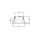 Brumberg 12079073 LED-Lichtpunkt 350mA 3,3W 3000K IP44...
