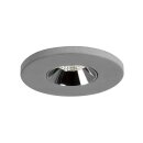 Brumberg 12114733 LED-Einbaudownlight KONKRET Beton / Chrom
