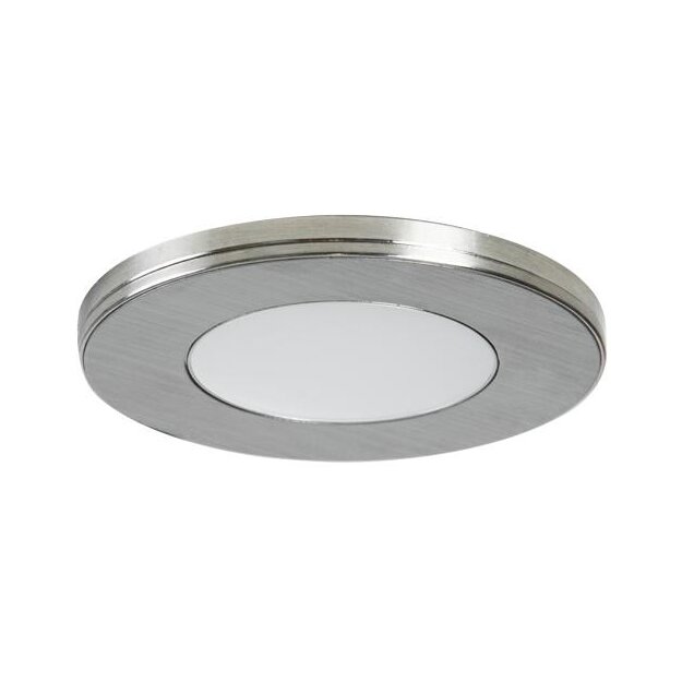 Brumberg 12164153 LED-Einbaudownlight X-FLAT-R Nickel matt