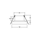 Brumberg 12226173 LED-Einbaudownlight TUBIC...