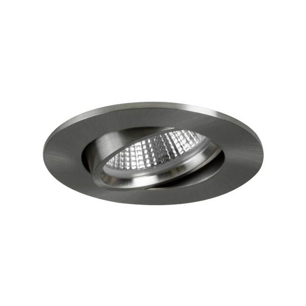 Brumberg 12293153 LED-Einbaustrahler 350mA 6W 3000K Nickel matt