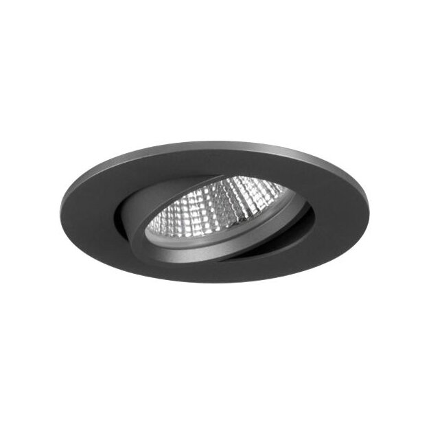 Brumberg 12293643 LED-Einbaustrahler 350mA 6W 3000K Titan matt