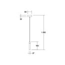Brumberg 12309173 LED-Pendelleuchte 230V AC 4,5W 3000K...