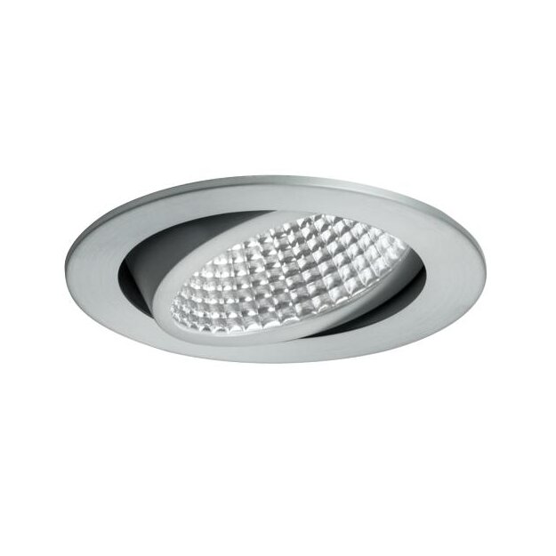 Brumberg 12395253 LED-Einbaustrahler 350mA 12W 3000K Alu matt