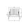 Brumberg 12415173 LED-Einbaudownlight CIRCLE MINI Strukturweiß