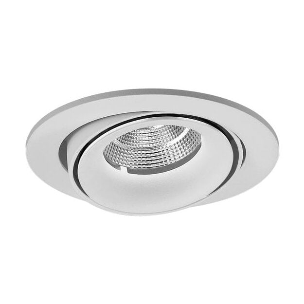 Brumberg 12417173 LED-Einbaustrahler 500mA 9,3W 3000K Strukturweiß
