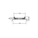 Brumberg 12435684 LED-Einbaupanel 24V DC 12W TunableWhite...