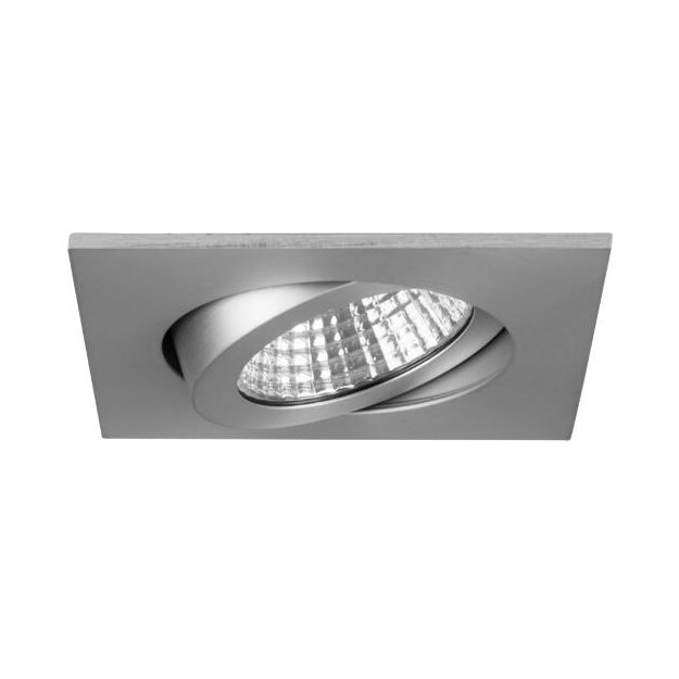 Brumberg 12445253 LED-Einbaustrahler 350mA 6W dim2warm IP65 Alu matt