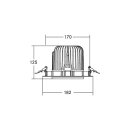 Brumberg 12592174 LED-Einbaurichtstrahler 230V AC 32W...