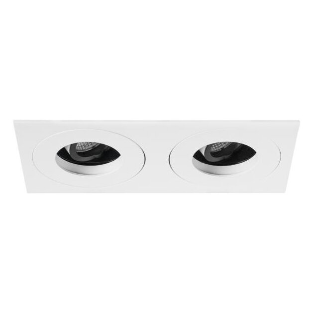 Brumberg 12618173 LED-Einbaustrahler 350mA 2x12,2W 3000K Strukturweiß