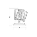 Brumberg 12632073 LED-Einbaustrahler 500mA 8,9W 3000K...