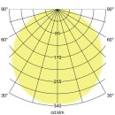 Brumberg 13603183 LED-Pendel-Flächenleuchte 3000K Strukturschwarz 1200mm