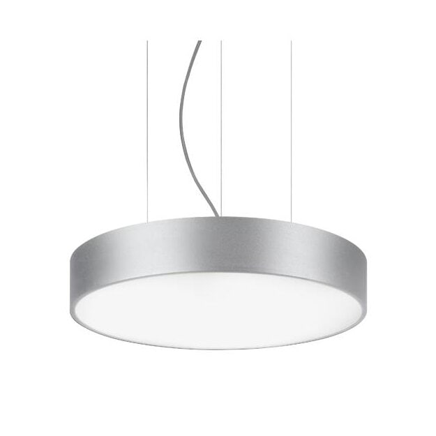 Brumberg 13605164 LED-Pendel-Flächenleuchte 4000K Struktursilber 450mm