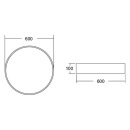 Brumberg 13690173 LED-Anbau-Flächenleuchte 3000K...