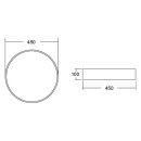 Brumberg 13695174 LED-Anbau-Flächenleuchte 4000K...