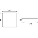Brumberg 13710164 LED-Anbauleuchte 230V AC 44W 4000K...