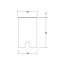 Brumberg 14051223 LED-Bodeneinbauleuchte 24V DC 1,4W 3000K