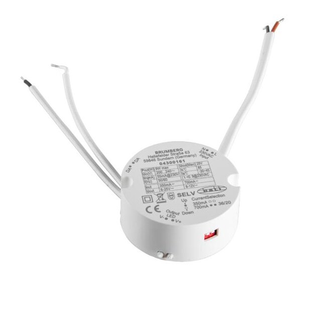 Brumberg 17758010 LED-Konverter 700mA 9W dimmbar