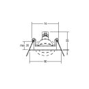 Brumberg 20353680 Einbaustrahler 12V AC GX5,3 max. 50W...