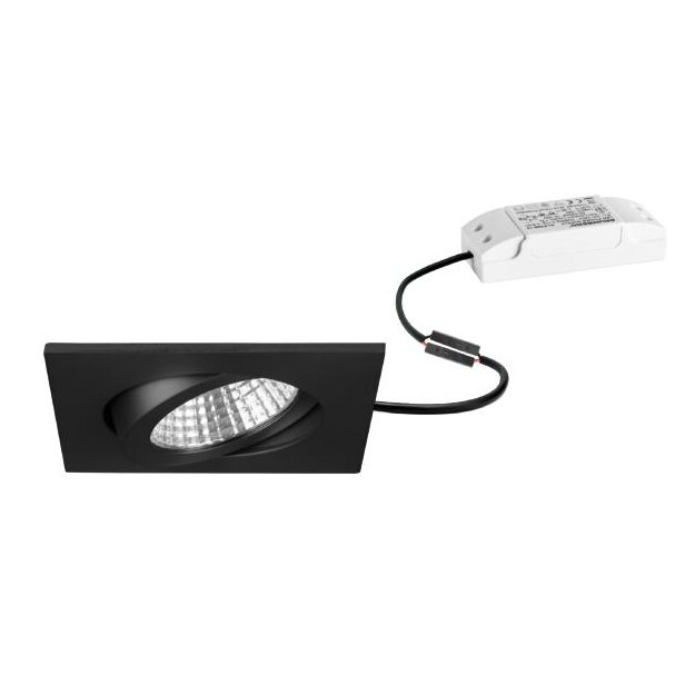 Brumberg 33355083 LED-Einbaustrahler 230V AC 6W 3000K IP65 Schwarz