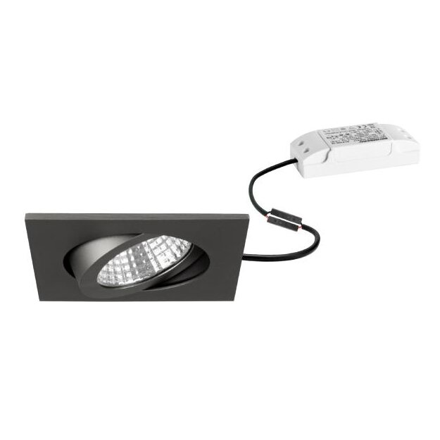 Brumberg 33355643 LED-Einbaustrahler 230V AC 6W 3000K IP65 Titan matt