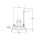Brumberg 36453150 Einbaustrahler 230V AC GU10 max. 50W Nickel matt