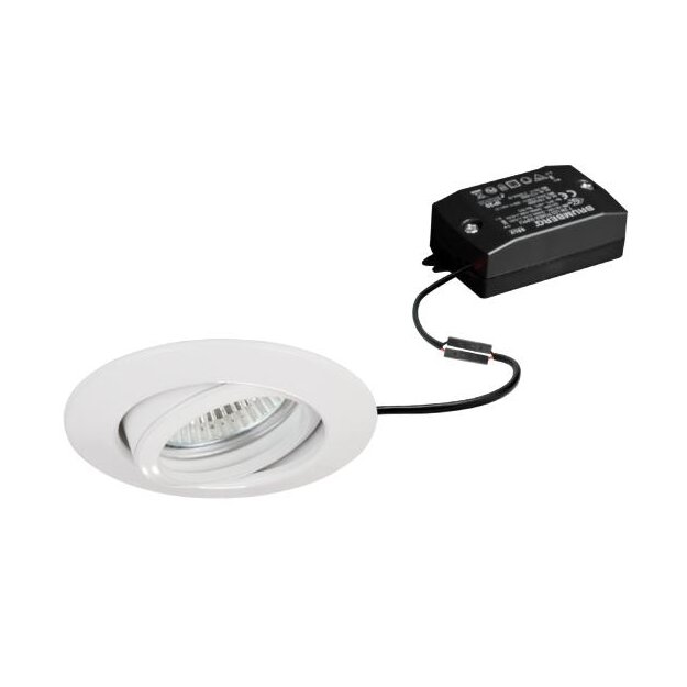 Brumberg 38141073 LED-Einbaustrahler 230V AC 6W 3000K Weiß