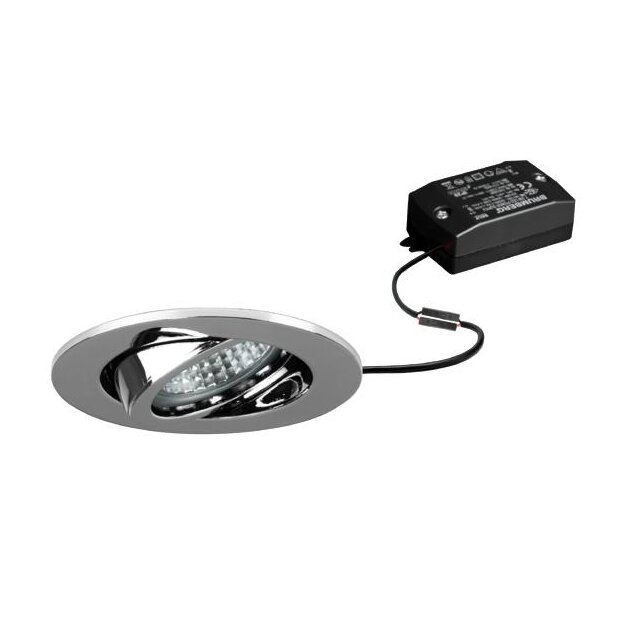 Brumberg 38143023 LED-Einbaustrahler 230V AC 6W 3000K Chrom