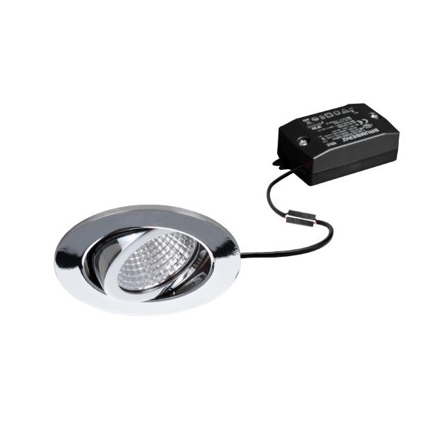 Brumberg 38261023 LED-Einbaustrahler 230V AC 7W 2700K Chrom