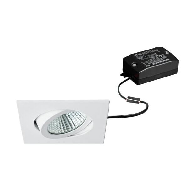 Brumberg 38262073 LED-Einbaustrahler 230V AC 7W 2700K Weiß