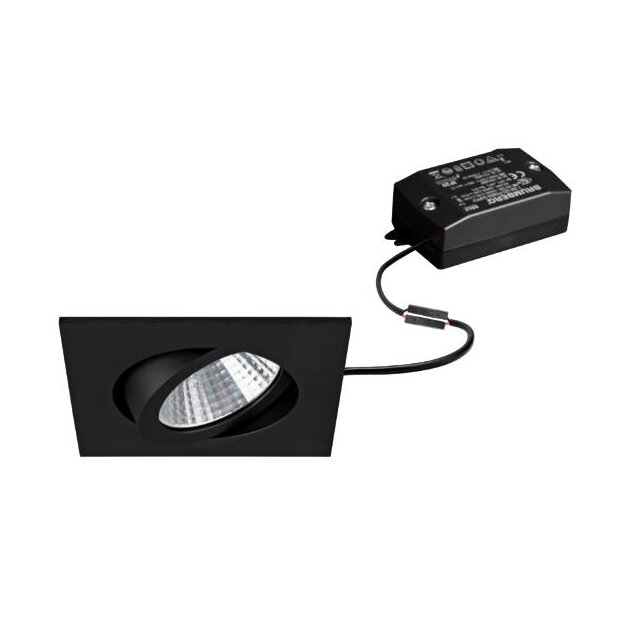 Brumberg 38262083 LED-Einbaustrahler 230V AC 7W 2700K Schwarz