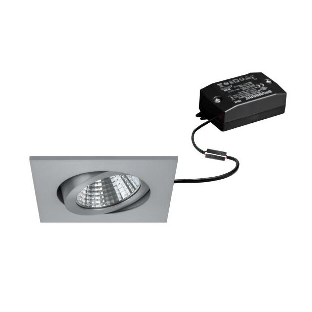 Brumberg 38262253 LED-Einbaustrahler 230V AC 7W 2700K Alu matt