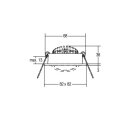 Brumberg 38262633 LED-Einbaustrahler 230V AC 7W 2700K...