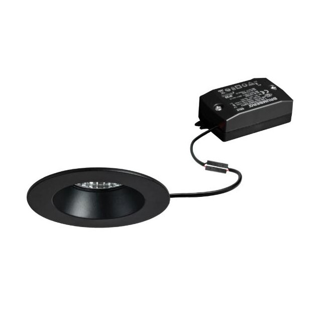 Brumberg 38266083 LED-Einbaudownlight ETMESA-R Schwarz
