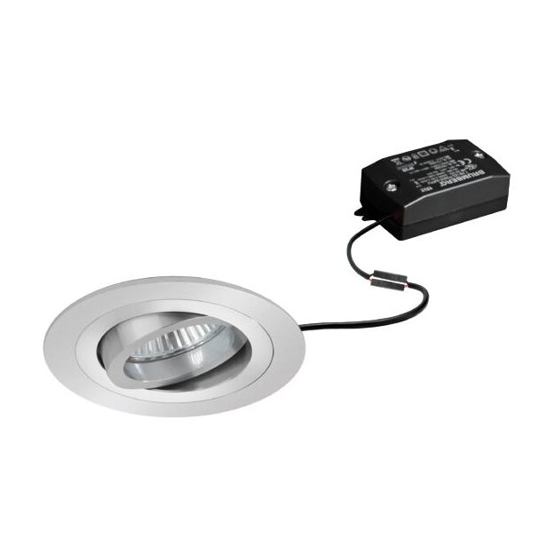 Brumberg 38309253 LED-Einbaustrahler 230V AC 6W 3000K Alu matt