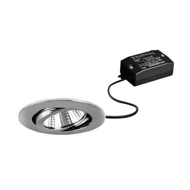 Brumberg 38363023 LED-Einbaustrahler 230V AC 6W 3000K Chrom
