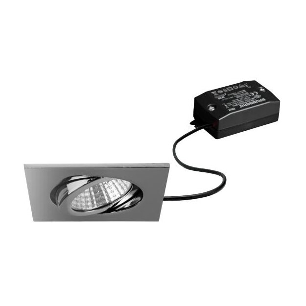 Brumberg 38365023 LED-Einbaustrahler 230V AC 6W 3000K Chrom