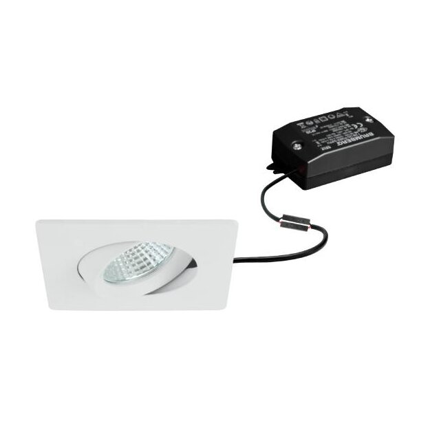 Brumberg 38455073 LED-Einbaustrahler 230V AC 6W 3000K Weiß