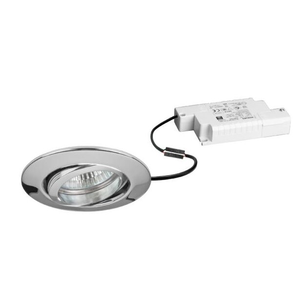 Brumberg 39141023 LED-Einbaustrahler 230V AC 6W 3000K Chrom