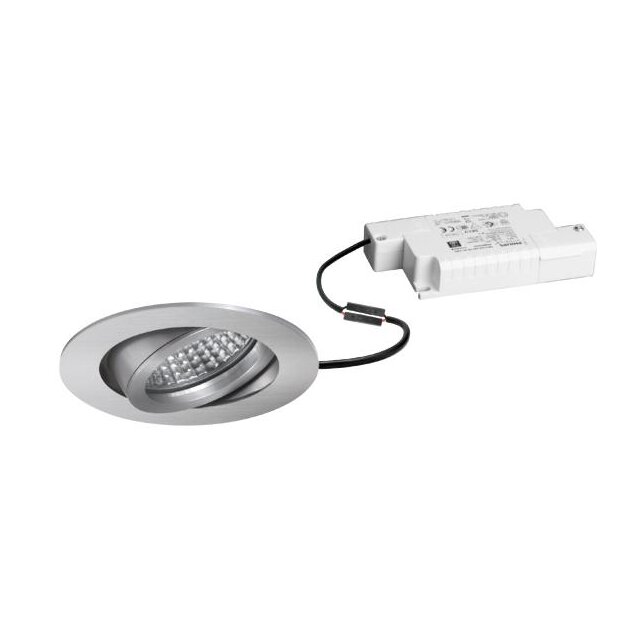 Brumberg 39143253 LED-Einbaustrahler 230V AC 6W 3000K Alu matt