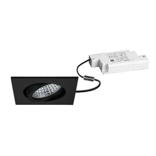 Brumberg 39144083 LED-Einbaustrahler 230V AC 6W 3000K Schwarz