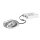 Brumberg 39147223 LED-Einbaustrahler 230V AC 6W 3000K Edelstahl