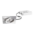 Brumberg 39148223 LED-Einbaustrahler 230V AC 6W 3000K Edelstahl