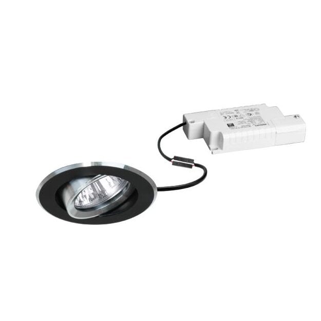 Brumberg 39187253 LED-Einbaustrahler 230V AC 6W 3000K Schwarz