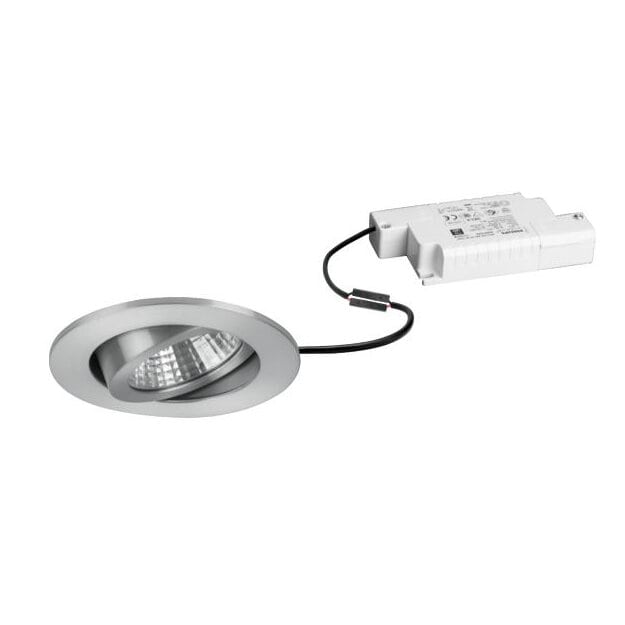 Brumberg 39261253 LED-Einbaustrahler 230V AC 7W 2700K Alu matt