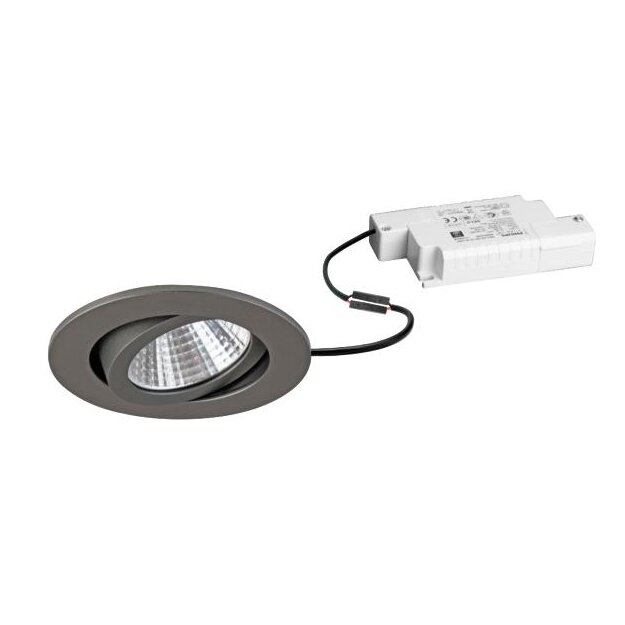 Brumberg 39261643 LED-Einbaustrahler 230V AC 7W 2700K Titan matt