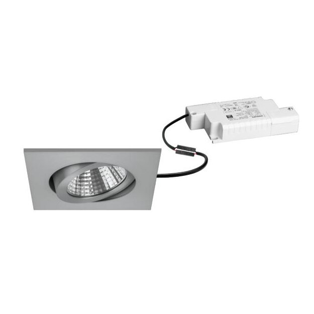 Brumberg 39262253 LED-Einbaustrahler 230V AC 7W 2700K Alu matt