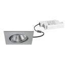Brumberg 39262253 LED-Einbaustrahler 230V AC 7W 2700K Alu...