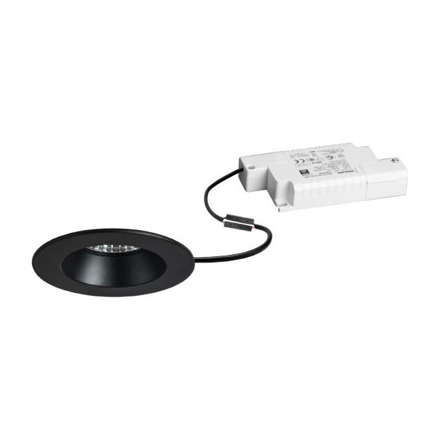Brumberg 39266083 LED-Einbaudownlight ETMESA-R Schwarz